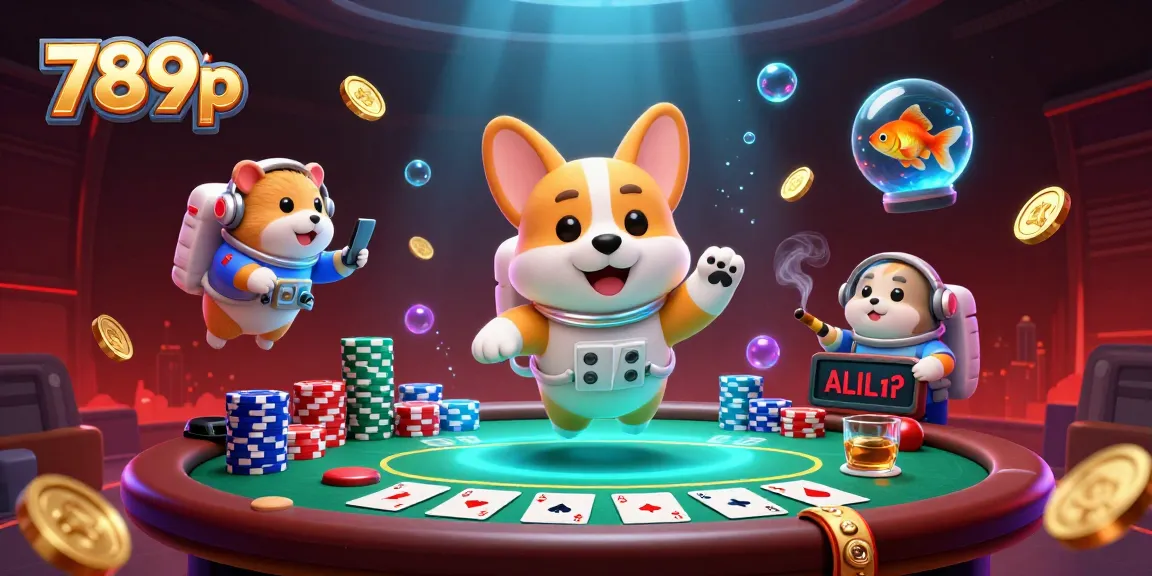 Play exciting games at 789p casino with vivid poker setup and engaging characters.