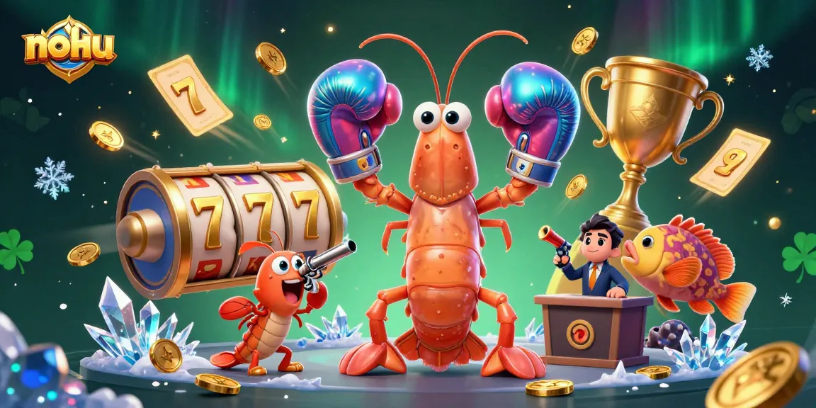 Play nohu slots and win big with vibrant characters and gaming action!